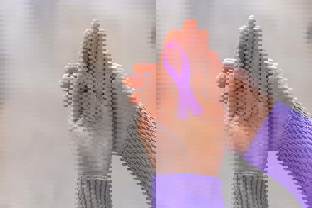 pancreatic cancer ribbon