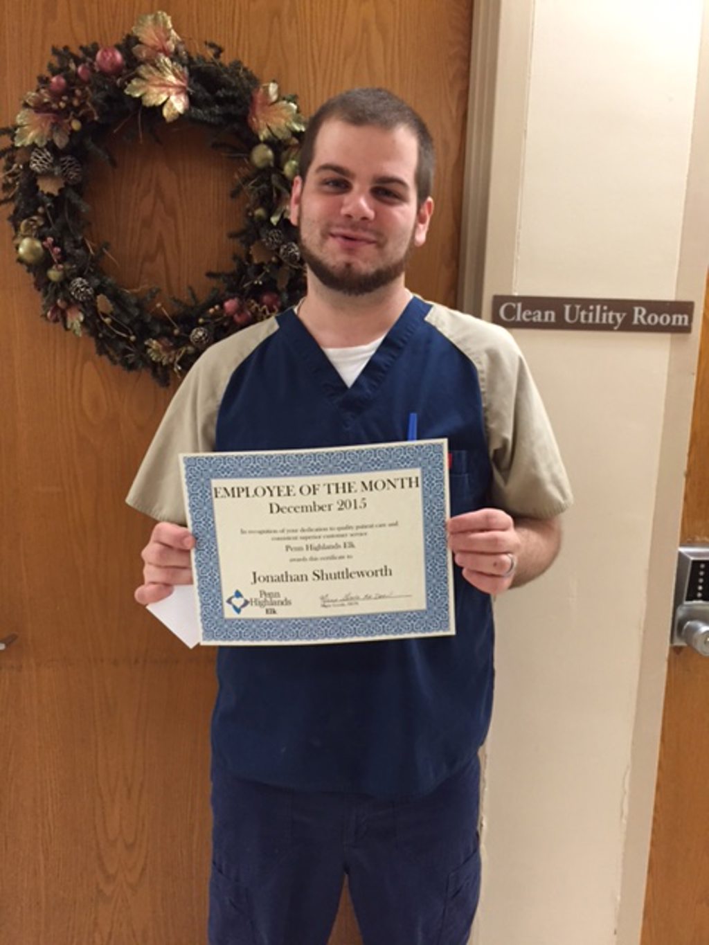 Jonathan Shuttleworth works for Pinecrest Manor.